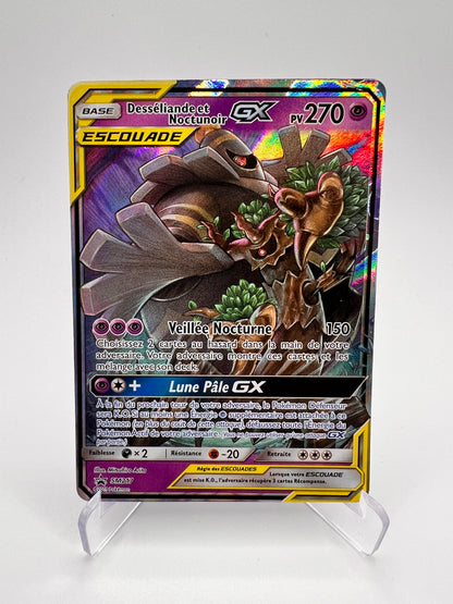 Desséliande et Noctunoir SM217 - Promos Black Star Soleil Lune – Black Star – Carte Pokémon Promo