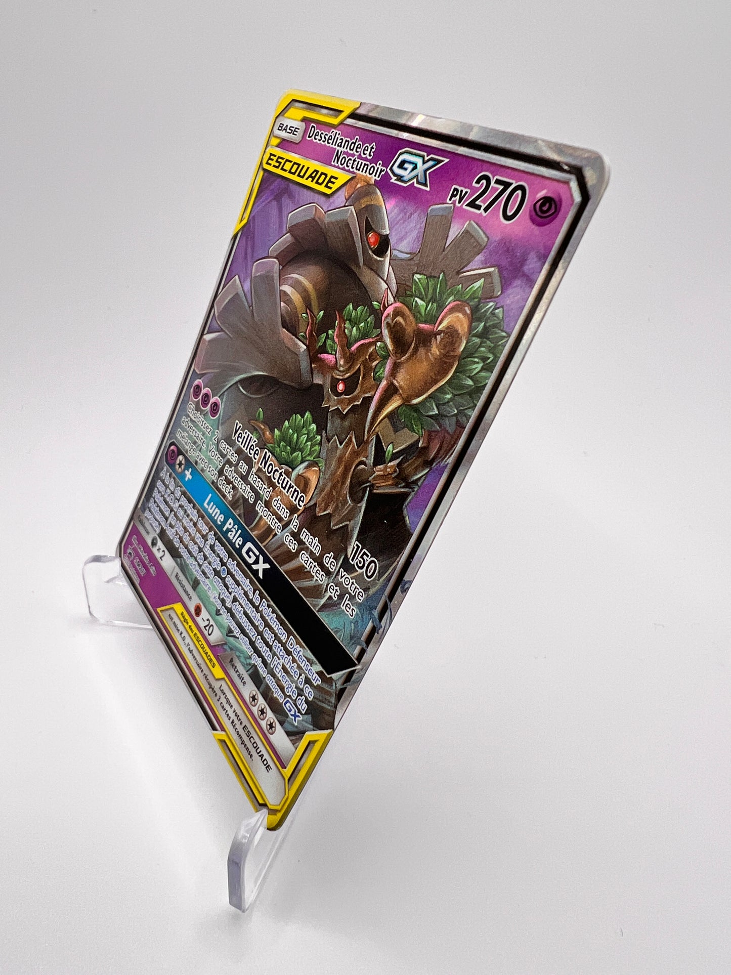 Desséliande et Noctunoir SM217 - Promos Black Star Soleil Lune – Black Star – Carte Pokémon Promo