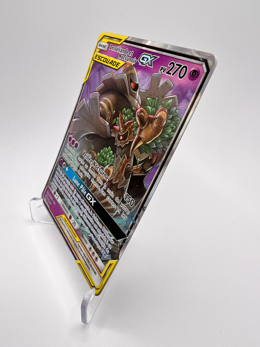 Desséliande et Noctunoir SM217 - Promos Black Star Soleil Lune – Black Star – Carte Pokémon Promo