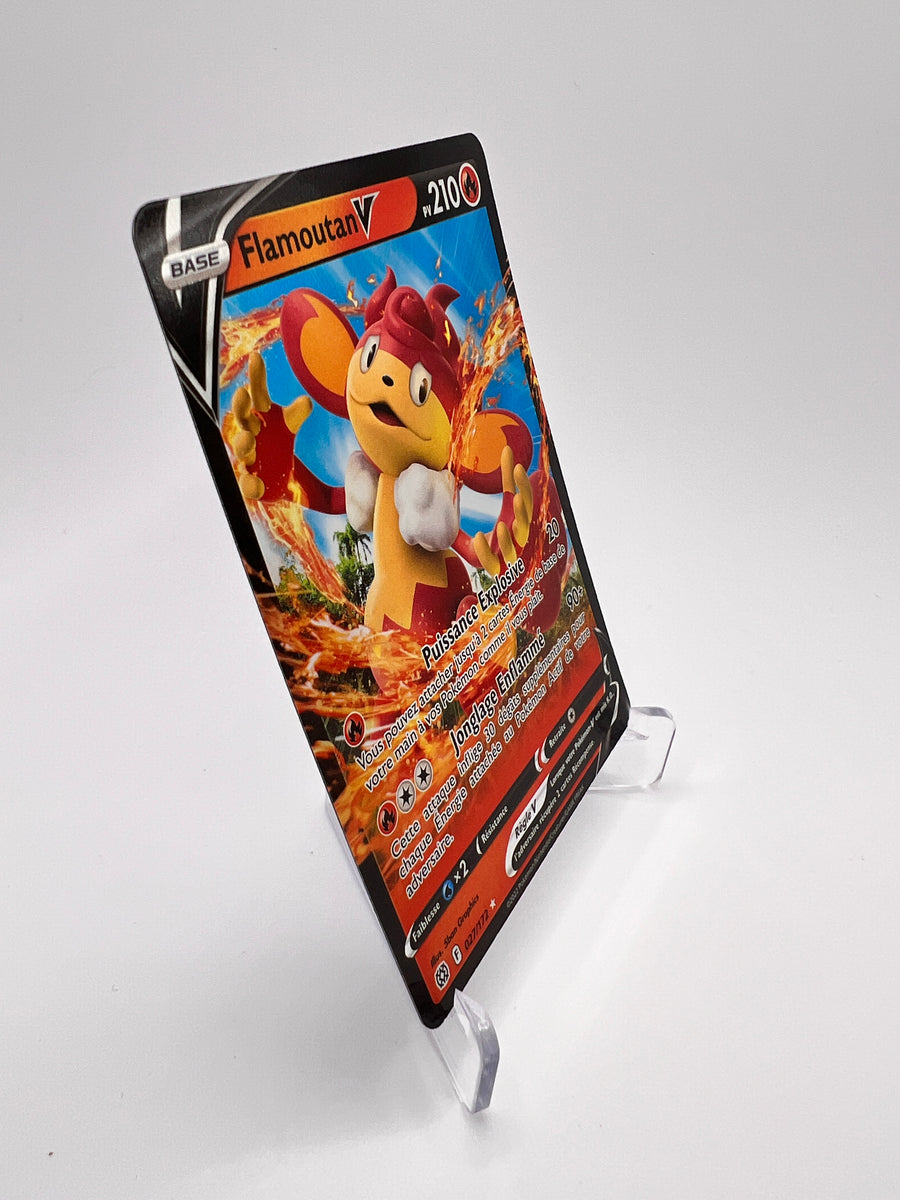 Flamoutan V 027/172 - Stars Étincelantes – Stars Etincelantes – Carte Pokémon Holo Rare V