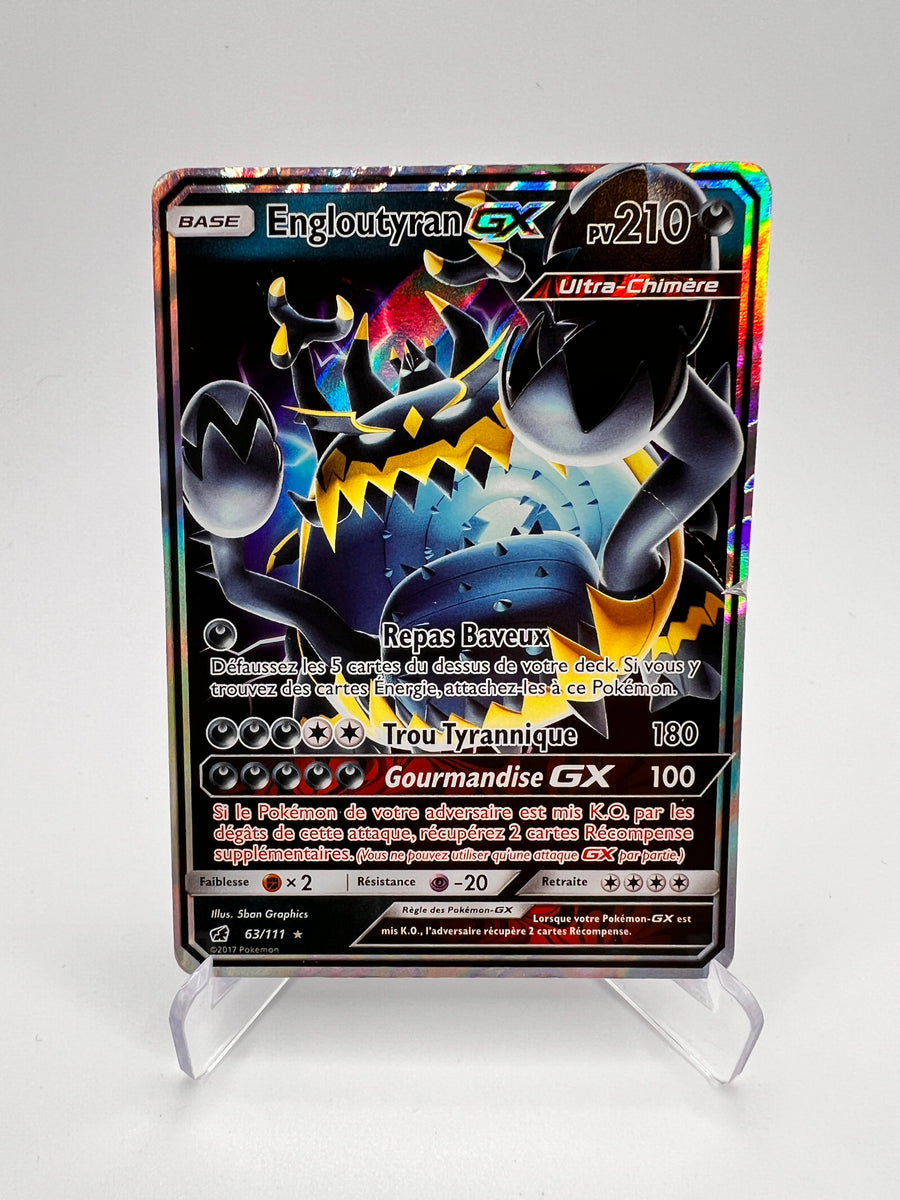 Engloutyran GX 63/111 - Poings Furi – Poings Furi – Carte Pokémon Ultra Rare