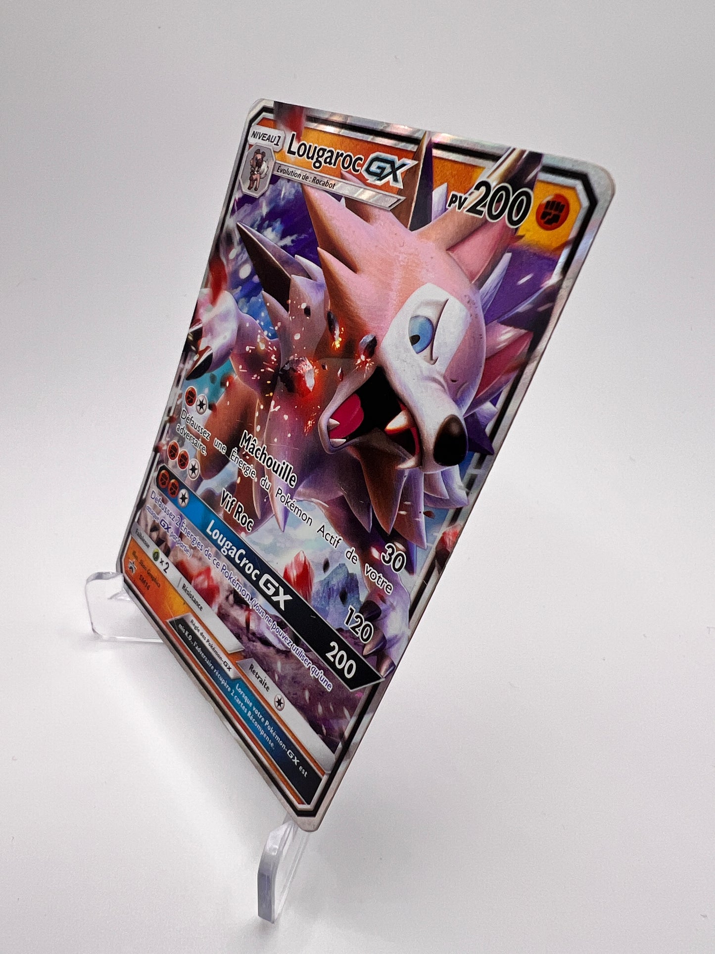 Lougaroc GX SM14 - Promos Black Star Soleil Lune – Black Star – Carte Pokémon Promo