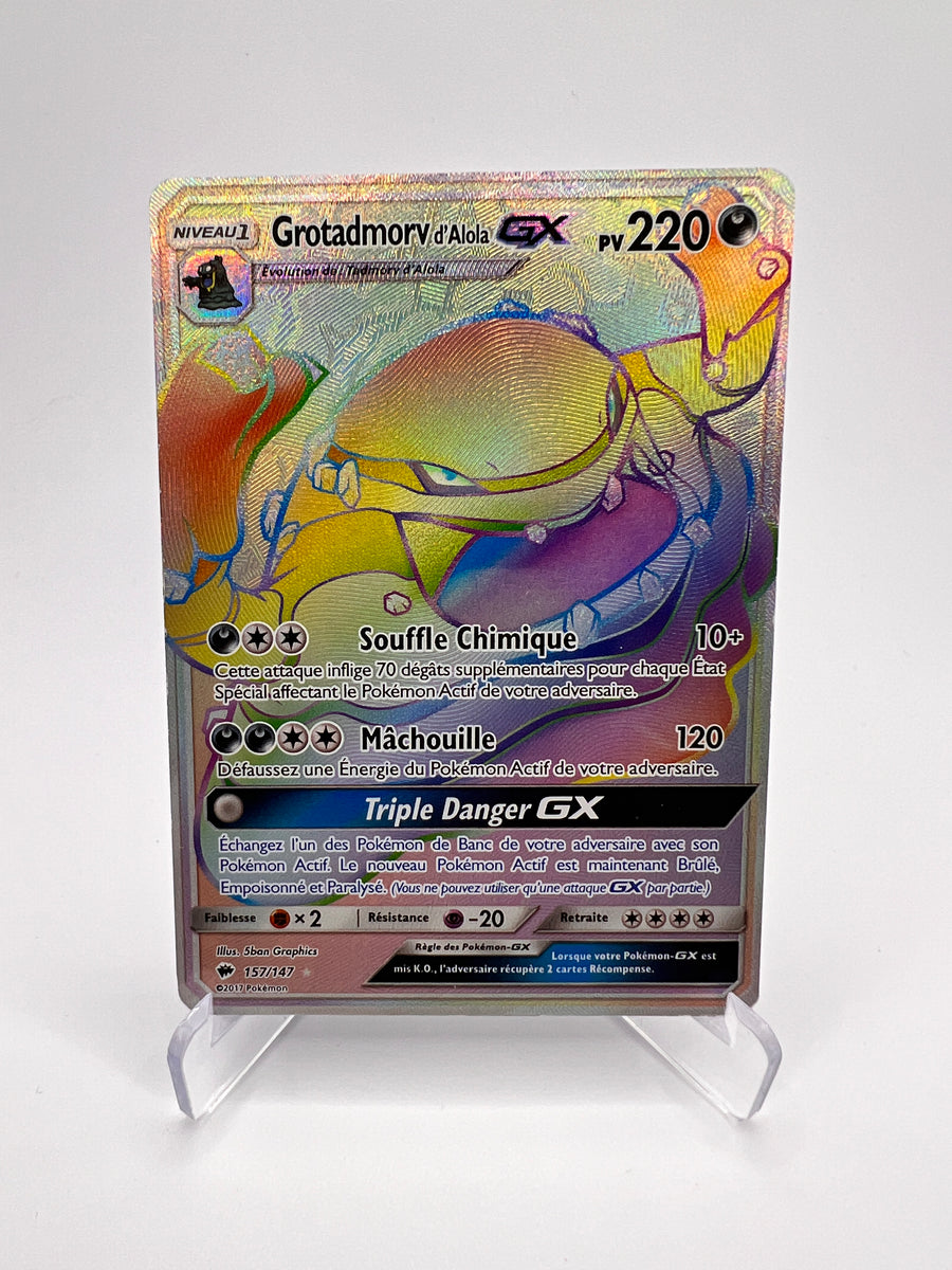 Grotadmorv d'Alola GX 157/147 – Ombres Ardentes | Pikadi-Collect