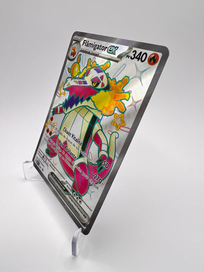 Flâmigator ex 081 – Carte Pokémon Promo