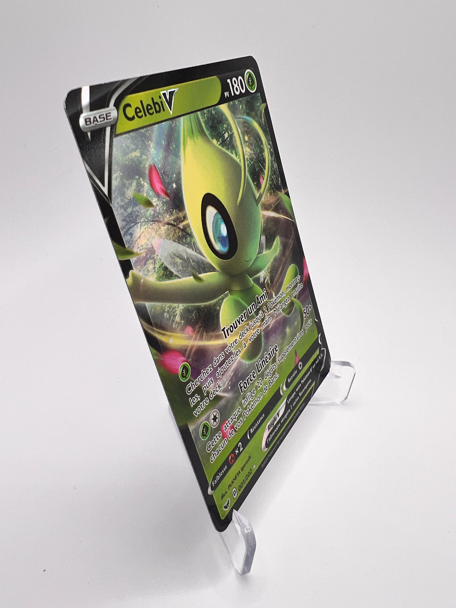 Celebi V Voltage Eclatant 001/202 - Pokémon 151