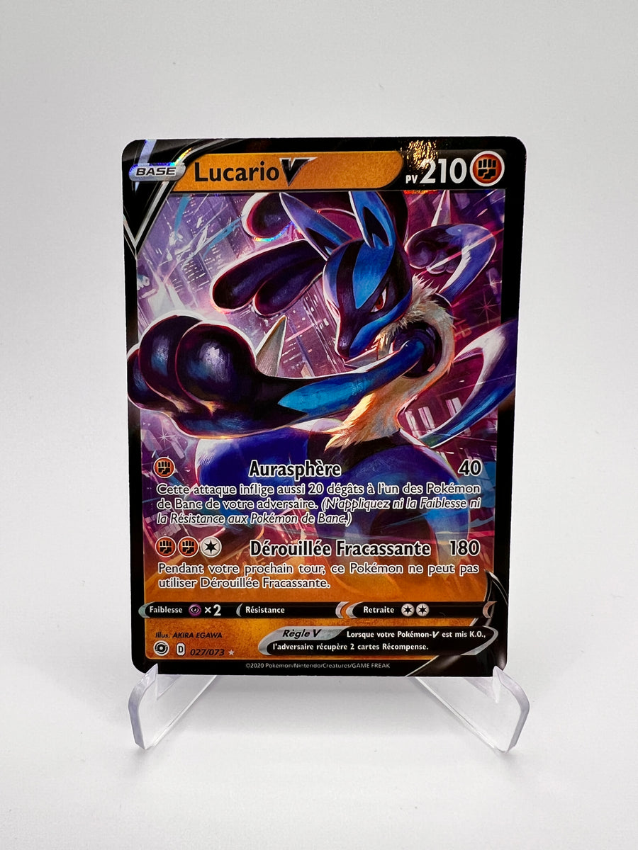 Lucario V 027/073 - Stars Étincelantes