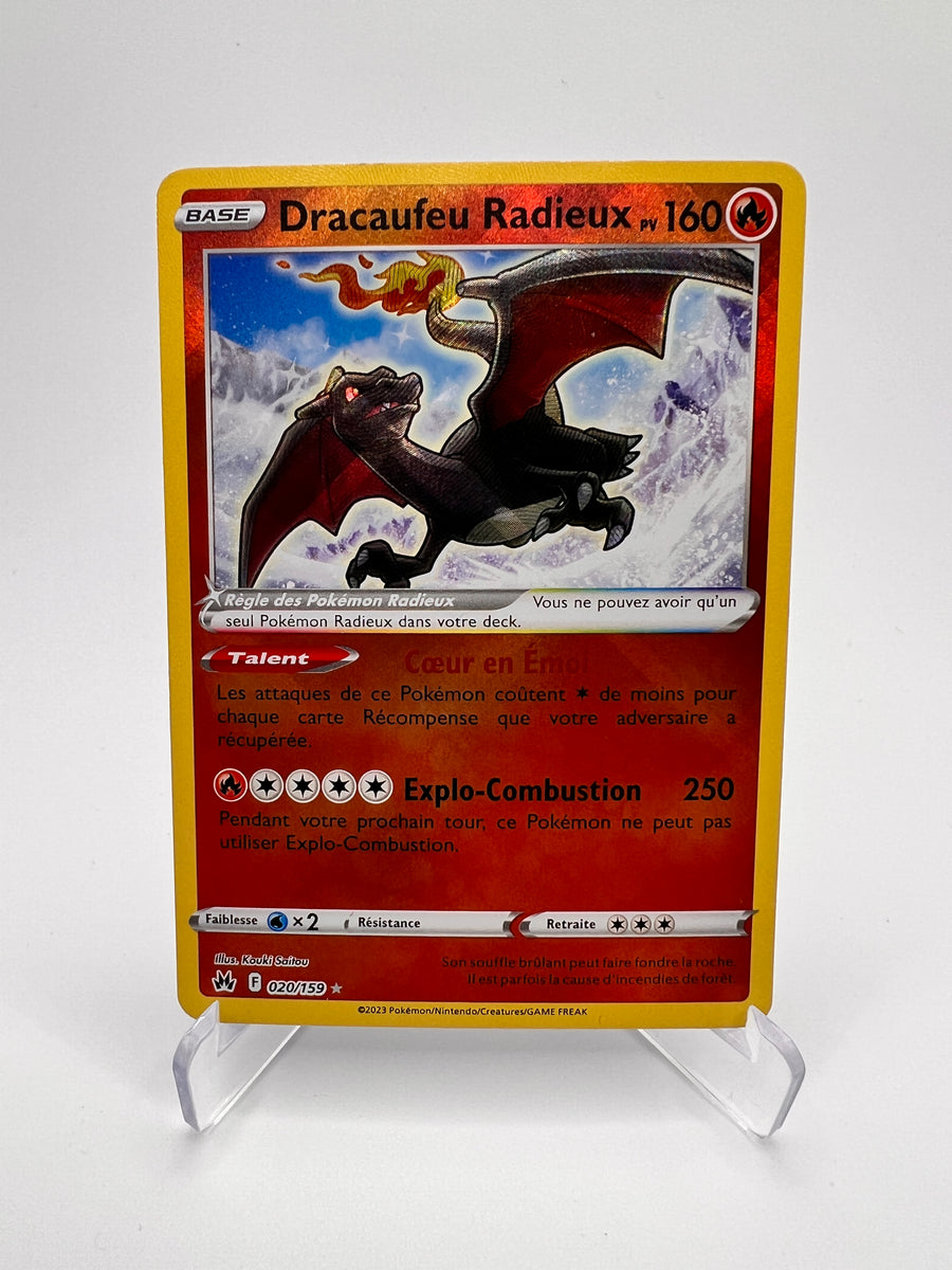 Dracaufeu Radieux 020/159 – Zénith Supreme | Pikadi-Collect