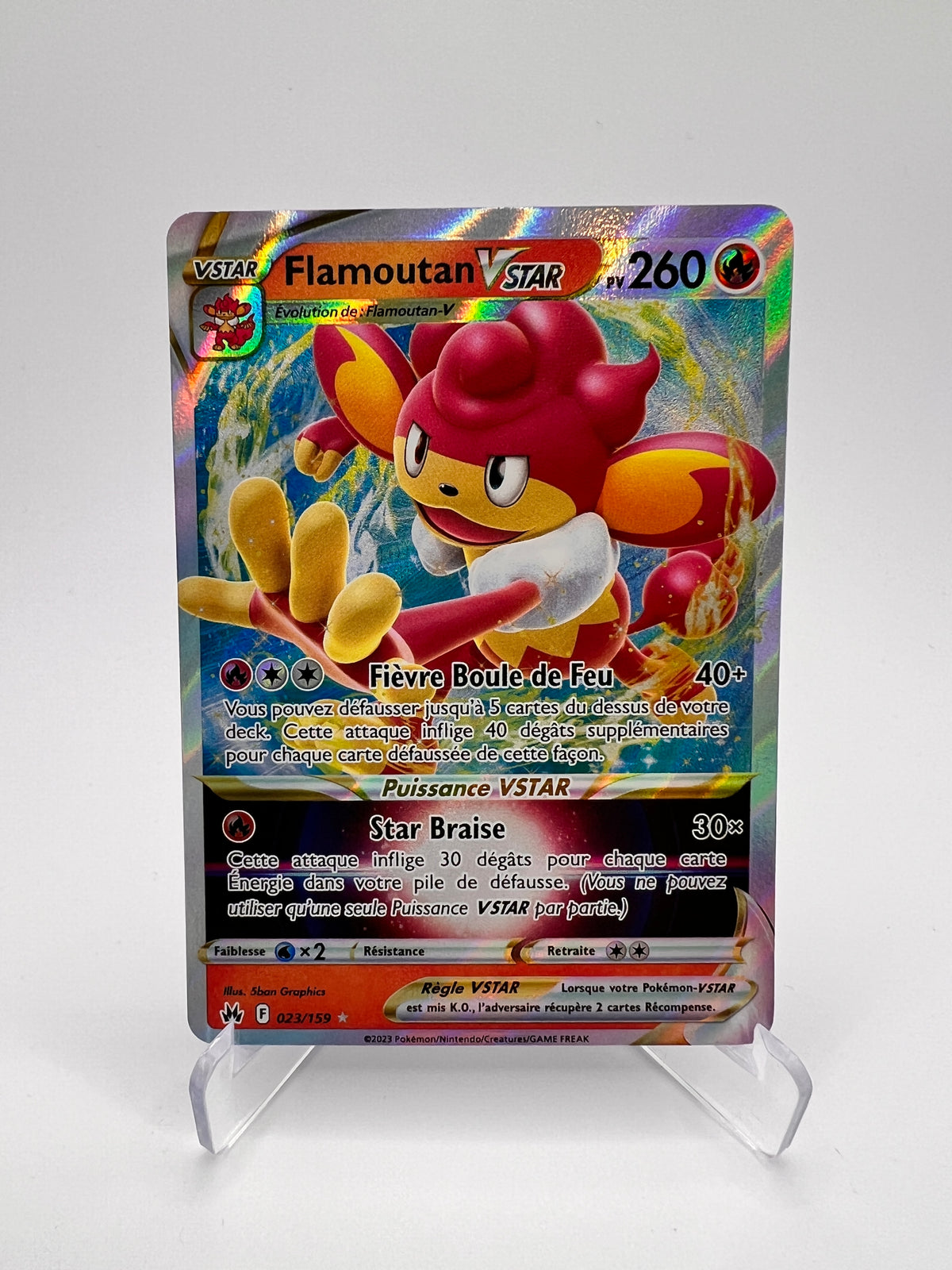 Flamoutan VSTAR 023/159 - Zenith Supreme