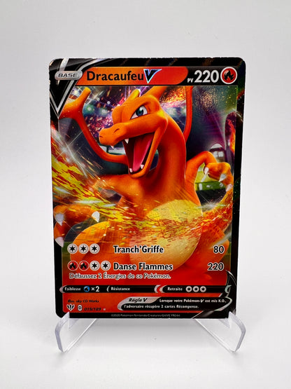 Dracaufeu V 019/189 – Tenebres Embrasees | Pikadi-Collect