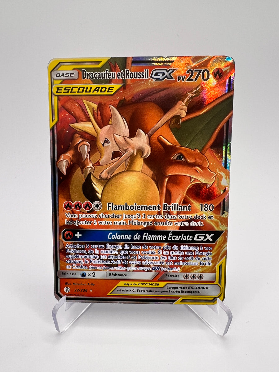 Dracaufeu et Roussil GX 22/236 | Pikadi-Collect