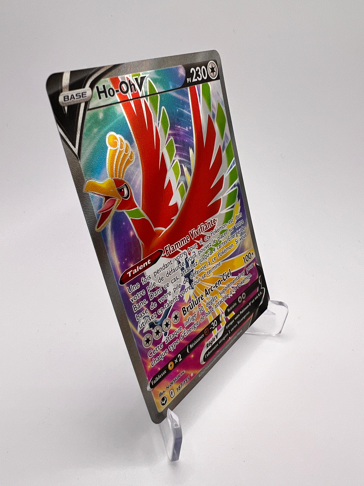 Ho-Oh V 187/195 – Tempete Argentee | Pikadi-Collect