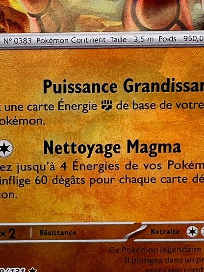 Groudon 049/131 - Écarlate et Violet