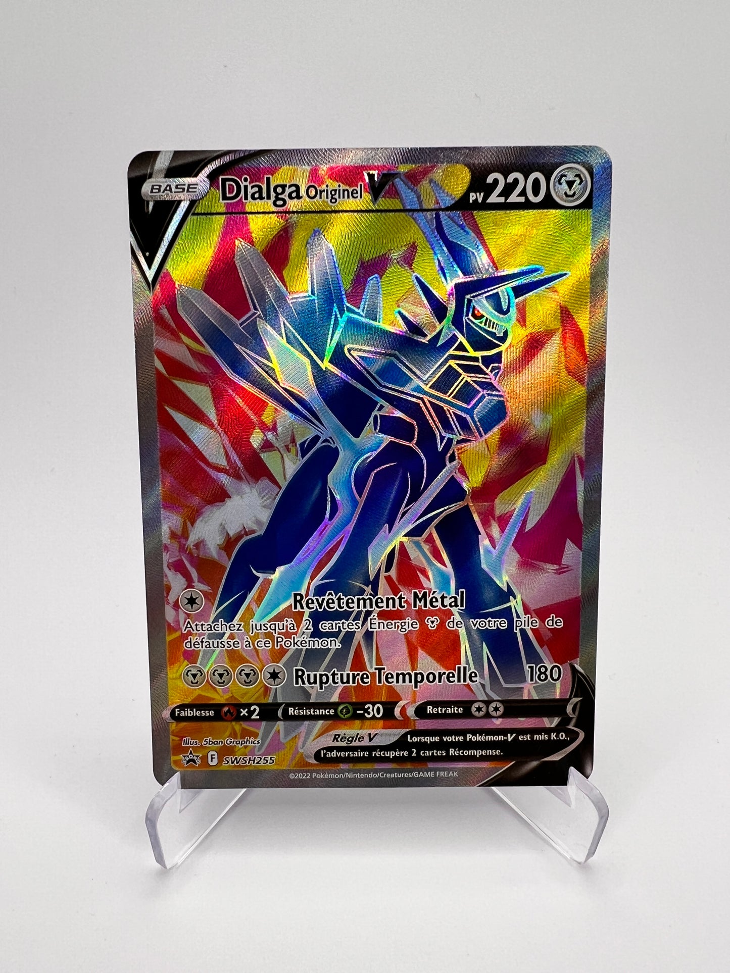 Dialga Originel V SWSH255 - Black Star