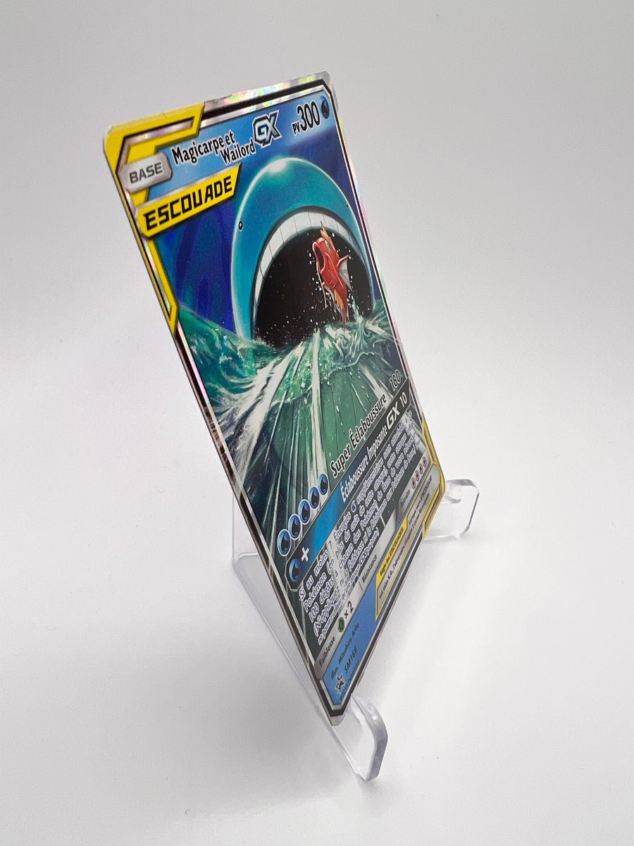 Magicarpe et Wailord GX SM166 - Promos Black Star Soleil Lune