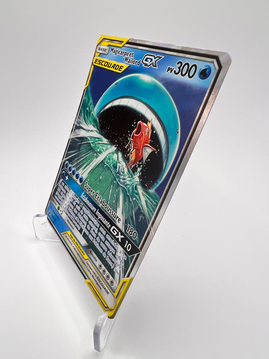 Magicarpe et Wailord GX SM166 - Promos Black Star Soleil Lune