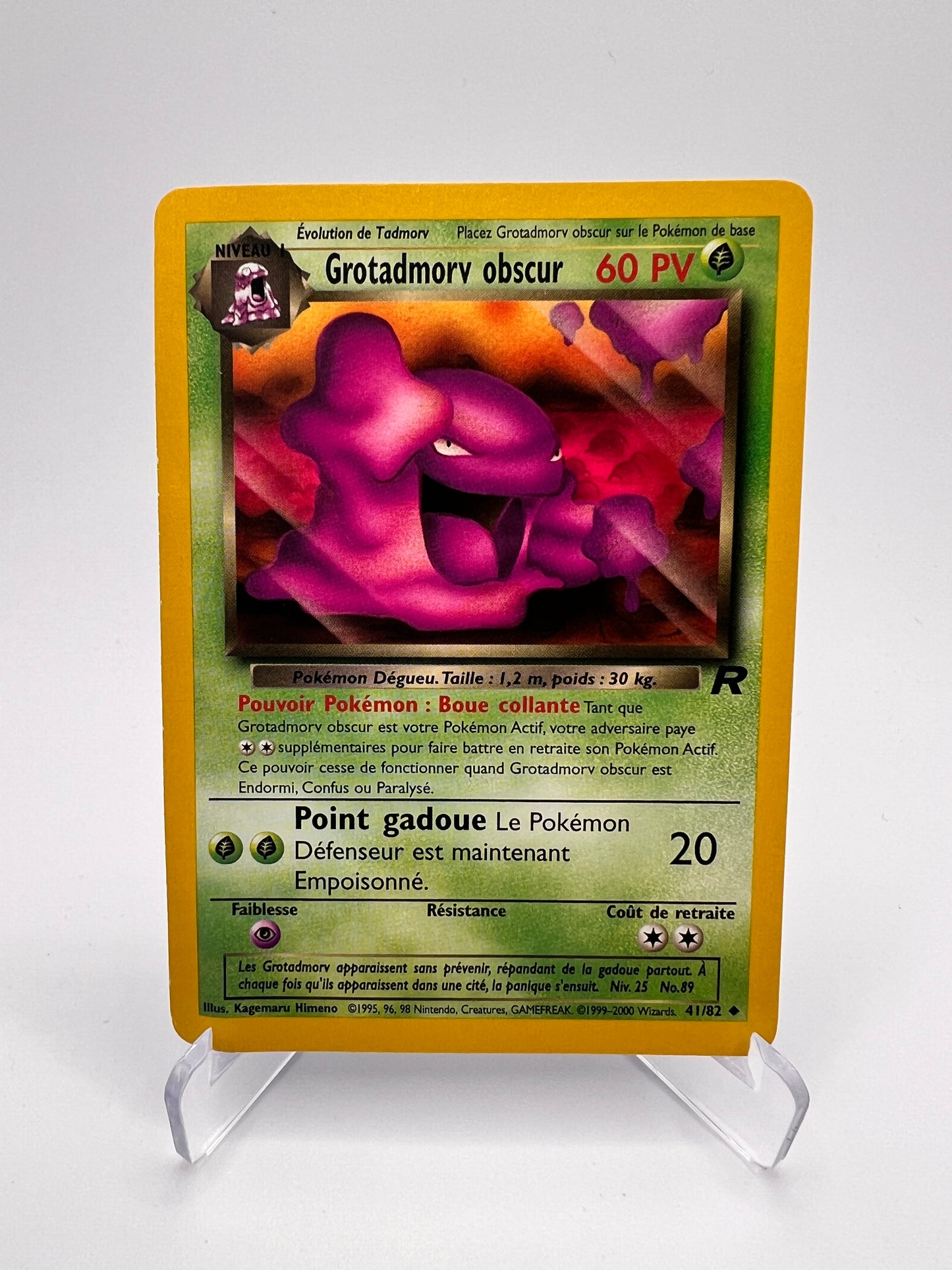 Grotadmorv Obscur 41/82 - Team Rocket