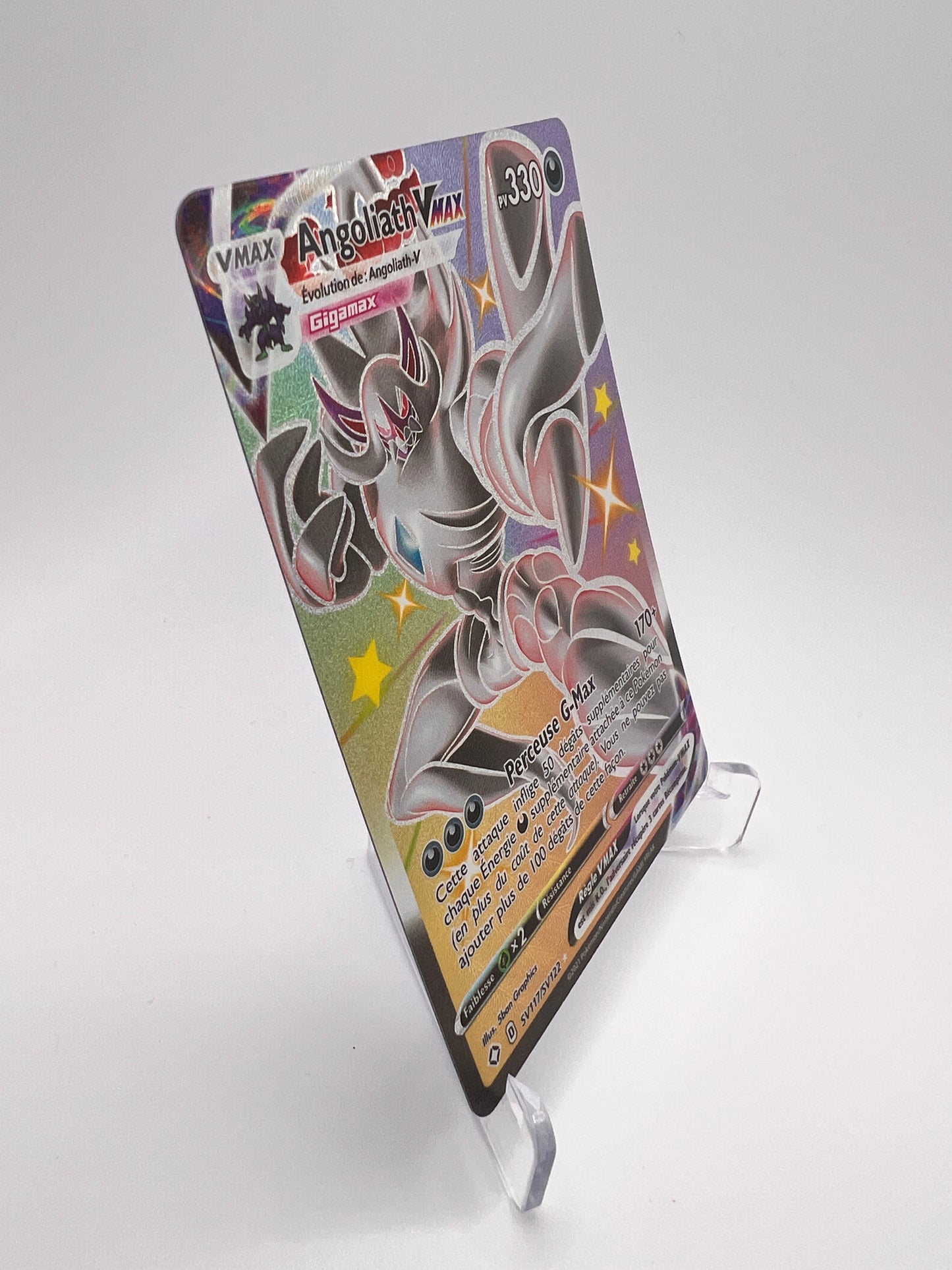 Angoliath VMAX SV117/SV122 – Carte Pokémon Shiny