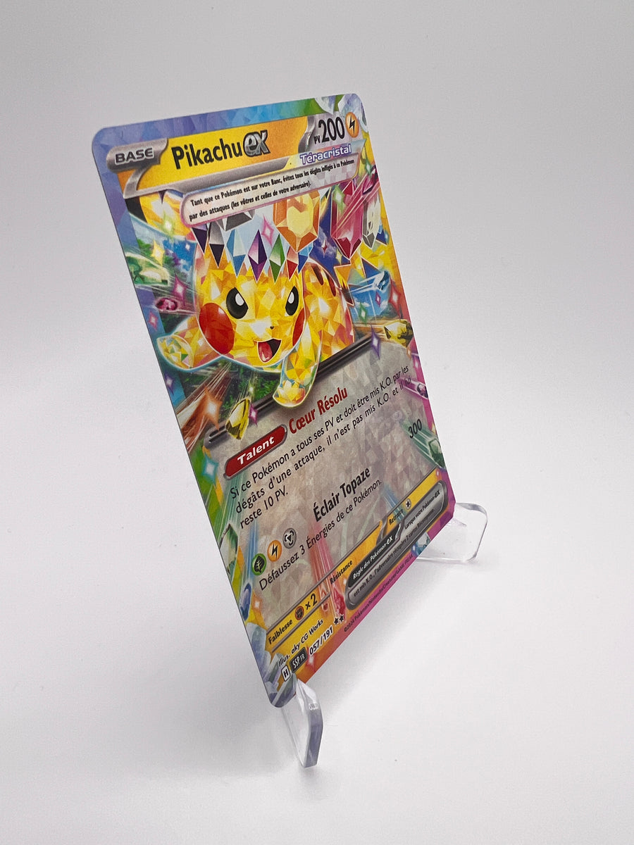 Pikachu ex 057/191 - Étincelles Déferlantes