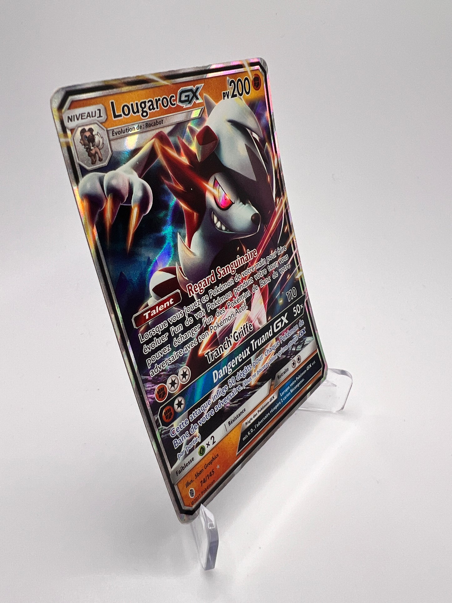 Lougaroc GX 74/145 - Pokémon 151