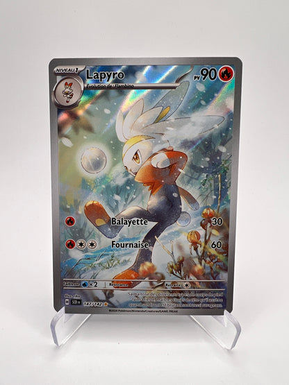 Lapyro 147/142 - Couronne Stellaire – Couronne Stellaire – Carte Pokémon Illustration Rare