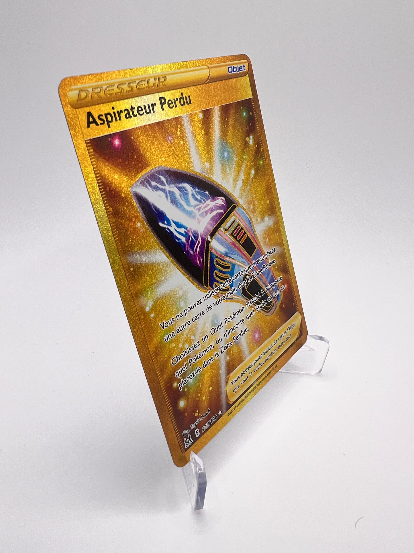 Aspirateur Perdu 217/196 - Epee Et Bouclier