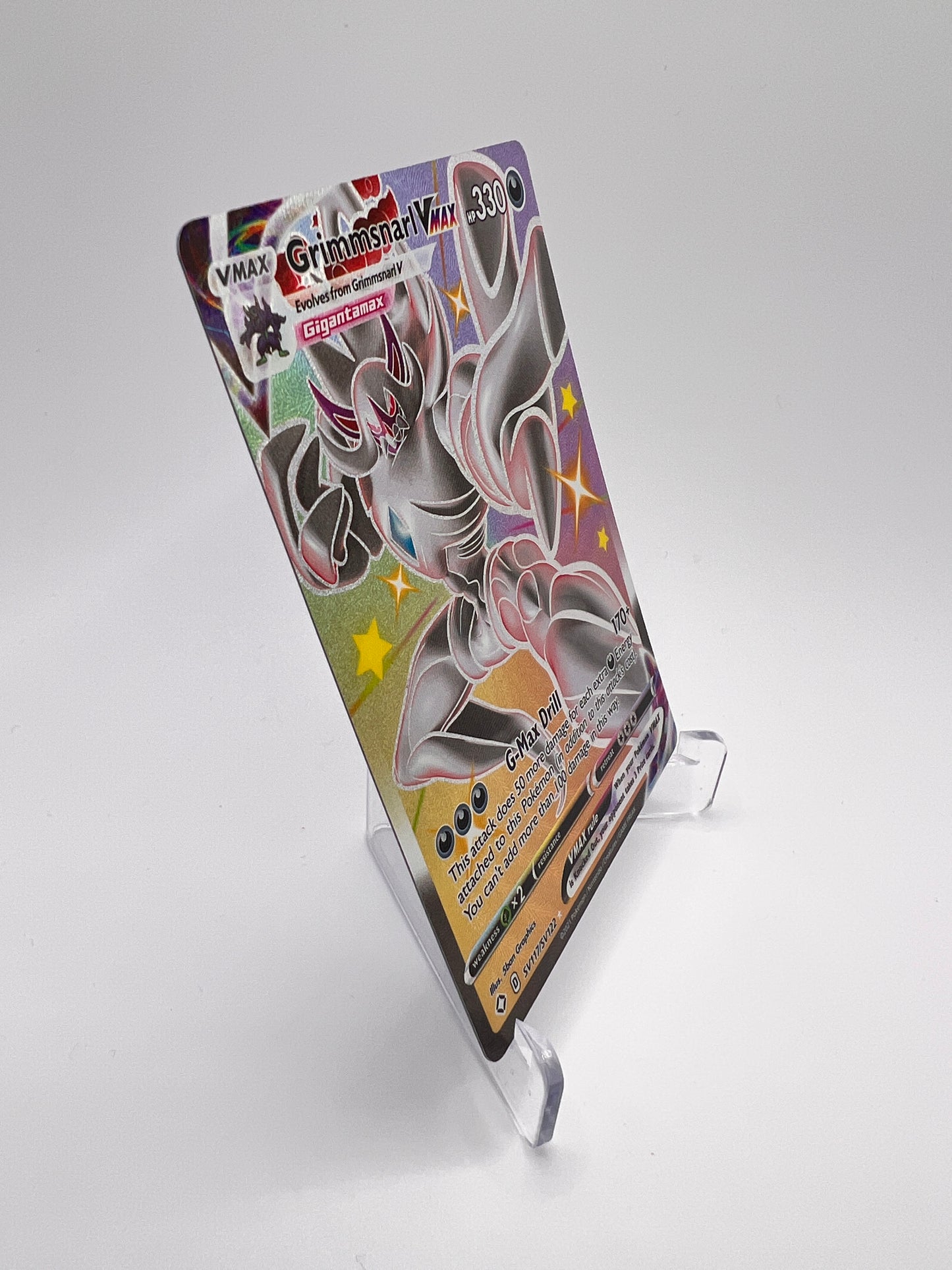 Grimmsnarl VMAX Sv117/sv122 Eng - Écarlate et Violet – Ecarlate Et Violet – Carte Pokémon Ultra Rare