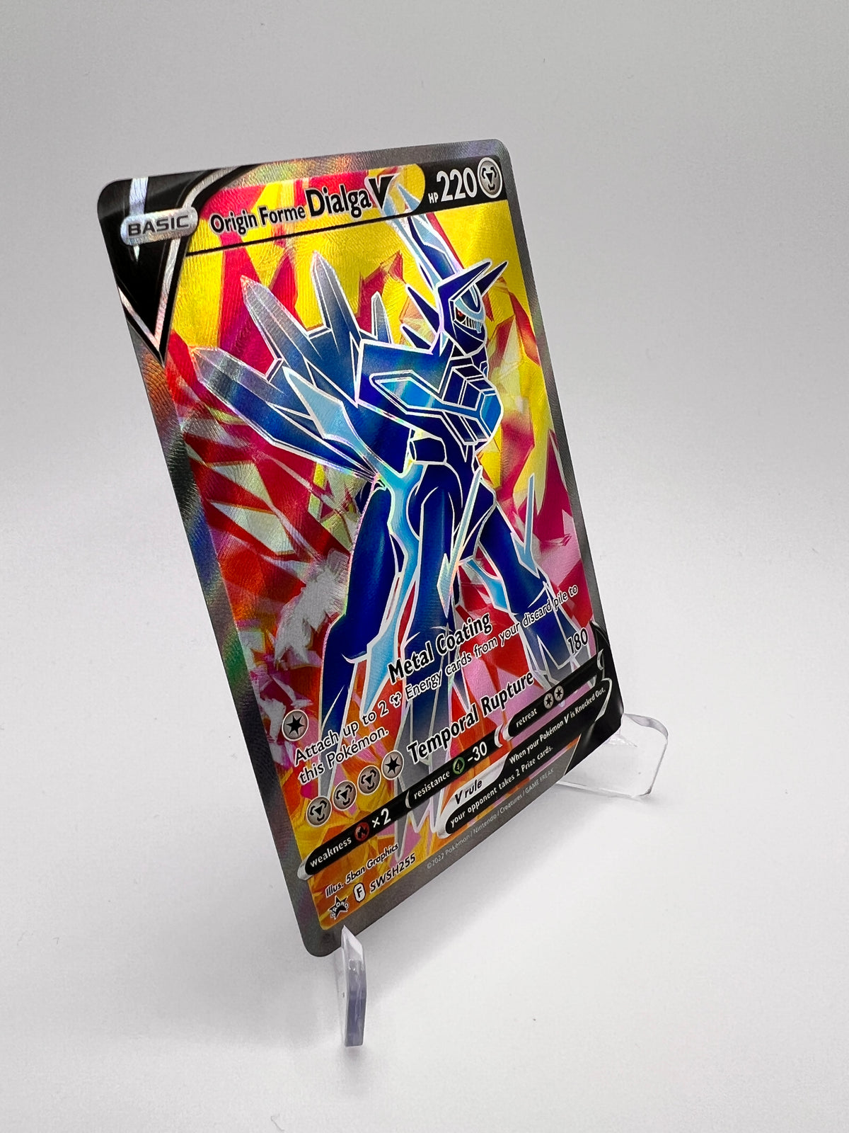 Dialga V Eng SWSH255 - Black Star