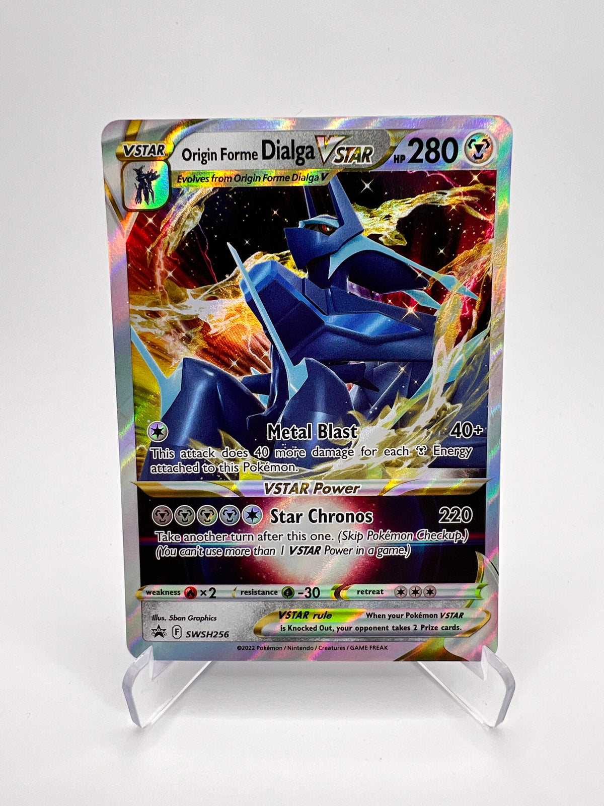 Dialga VSTAR Eng SWSH256 - Black Star