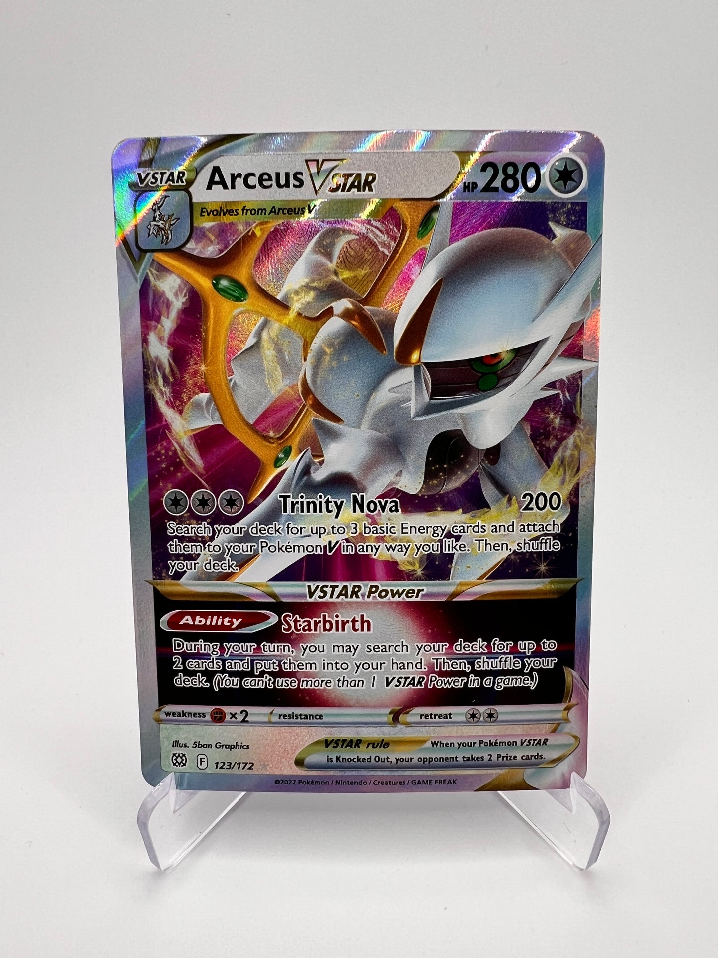 Arceus VSTAR 123/172 - Stars Étincelantes