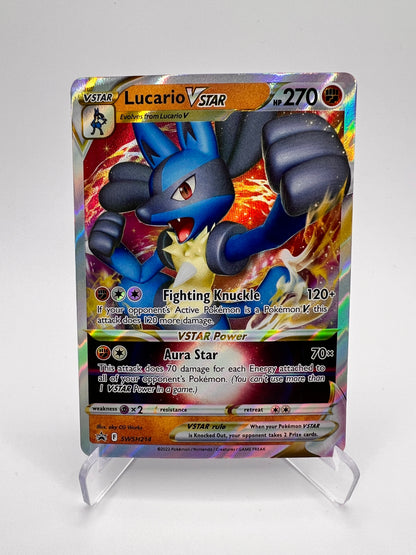 Lucario Star Eng SWSH214 - Black Star