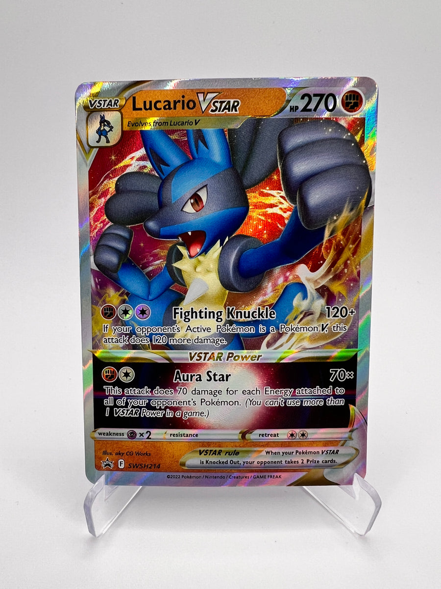 Lucario Star Eng SWSH214 - Black Star