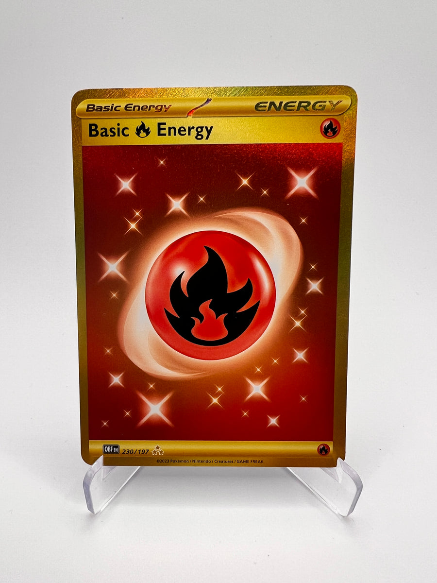 Basic Fire Energy 230/197 – Flammes Obsidiennes | Pikadi-Collect