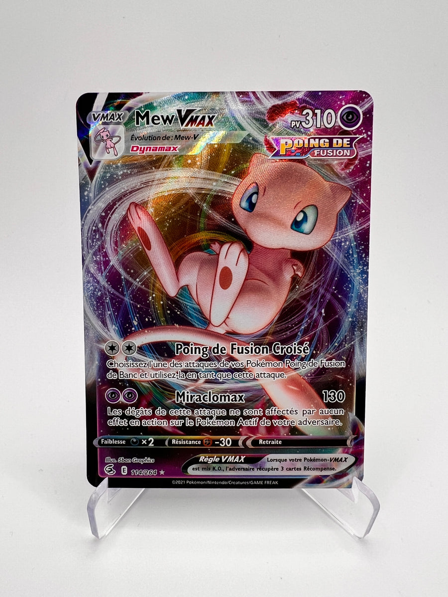 Mew Vmax 114/264 – Poing De Fusion | Pikadi-Collect