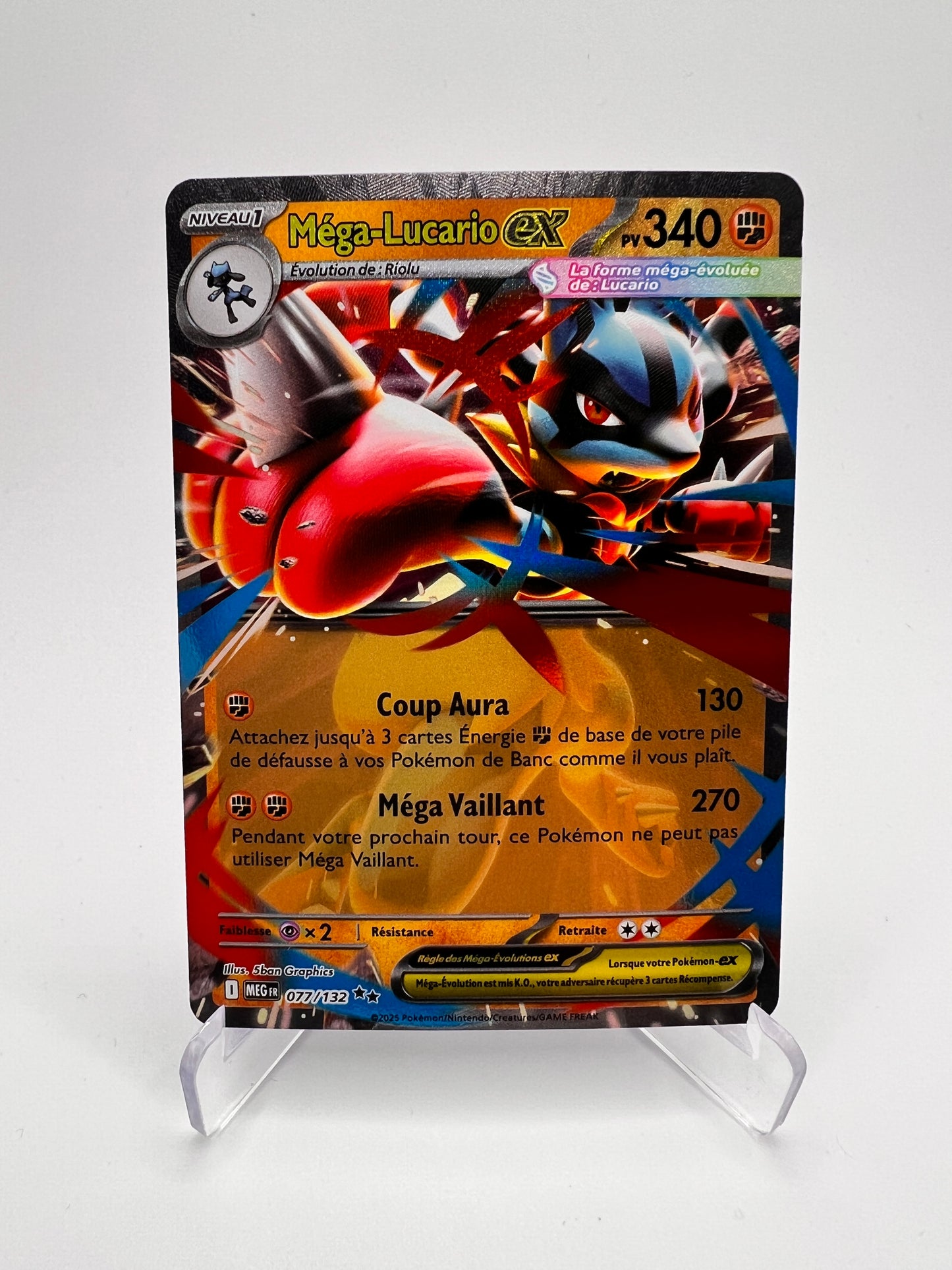 Méga Lucario ex 077/132 - Generations