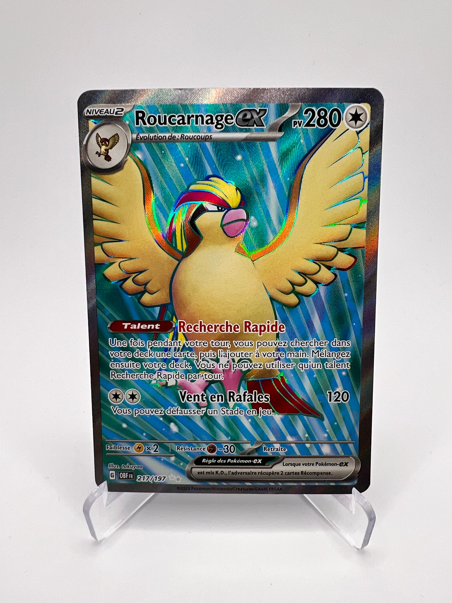 Roucarnage ex 217/197 - Flammes Obsidiennes