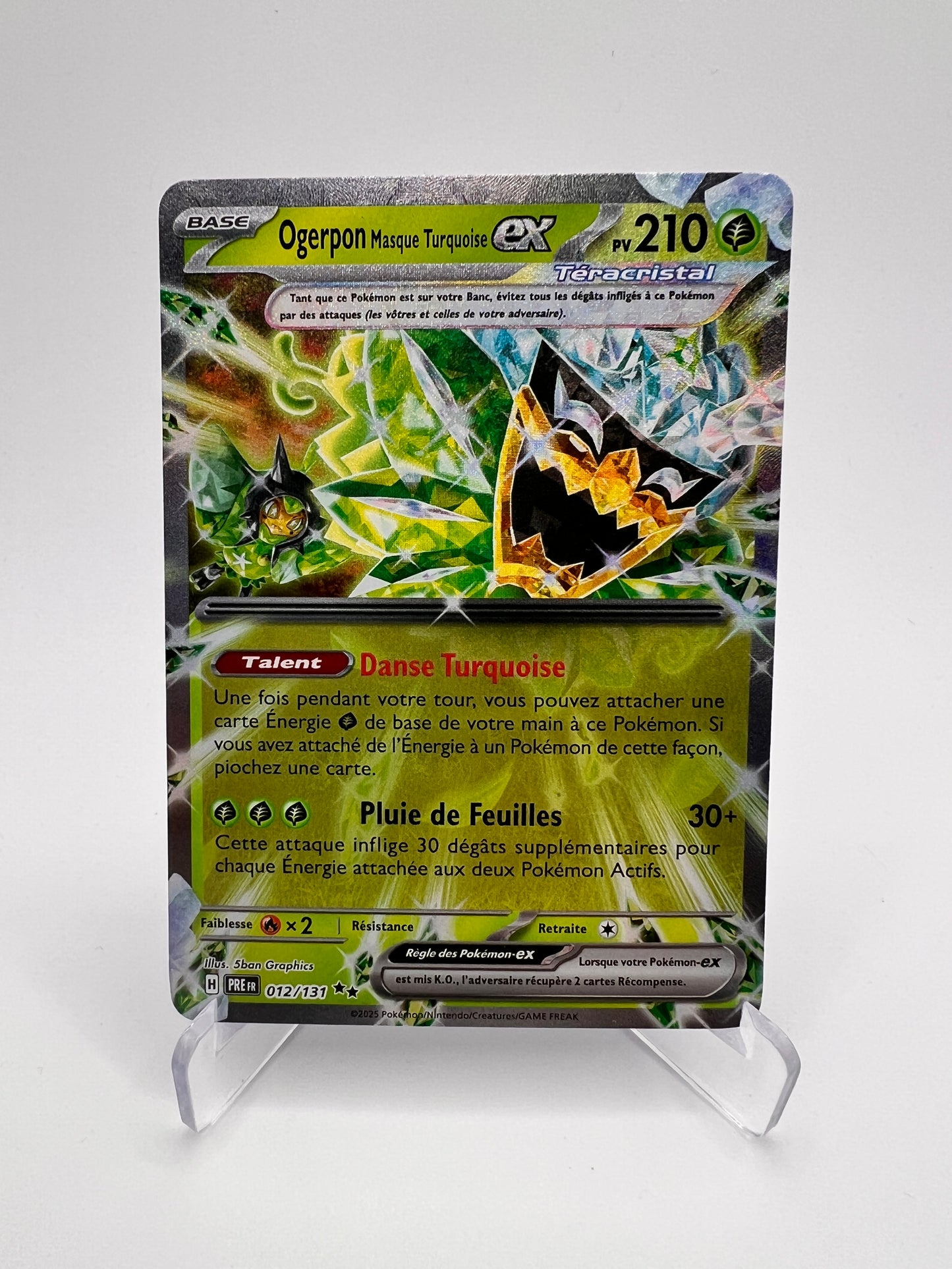 Ogerpon Masque Turquoise Ex 012/131