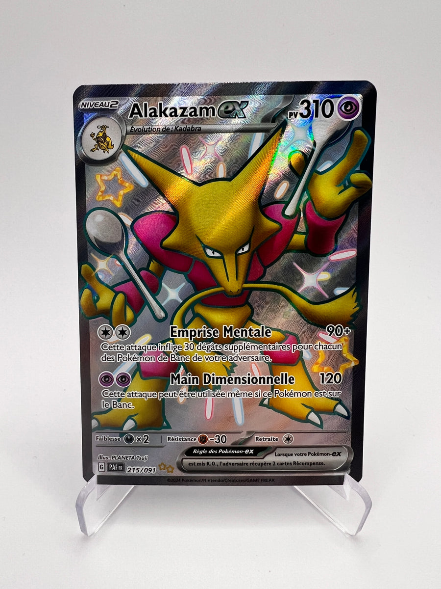 Alakazam Ex 215/091 – Evolutions A Paldea – FR | Pikadi-Collect