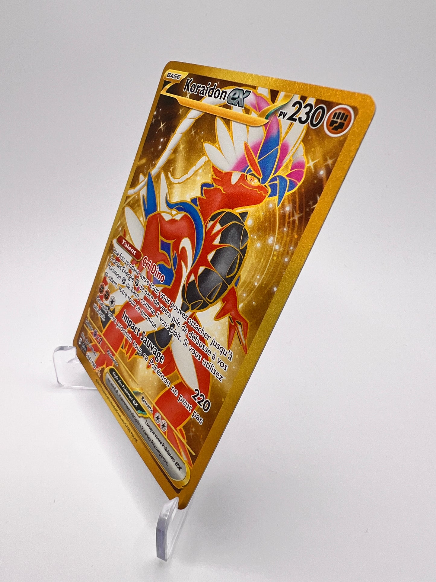 Koraidon ex 254/198 - Écarlate et Violet