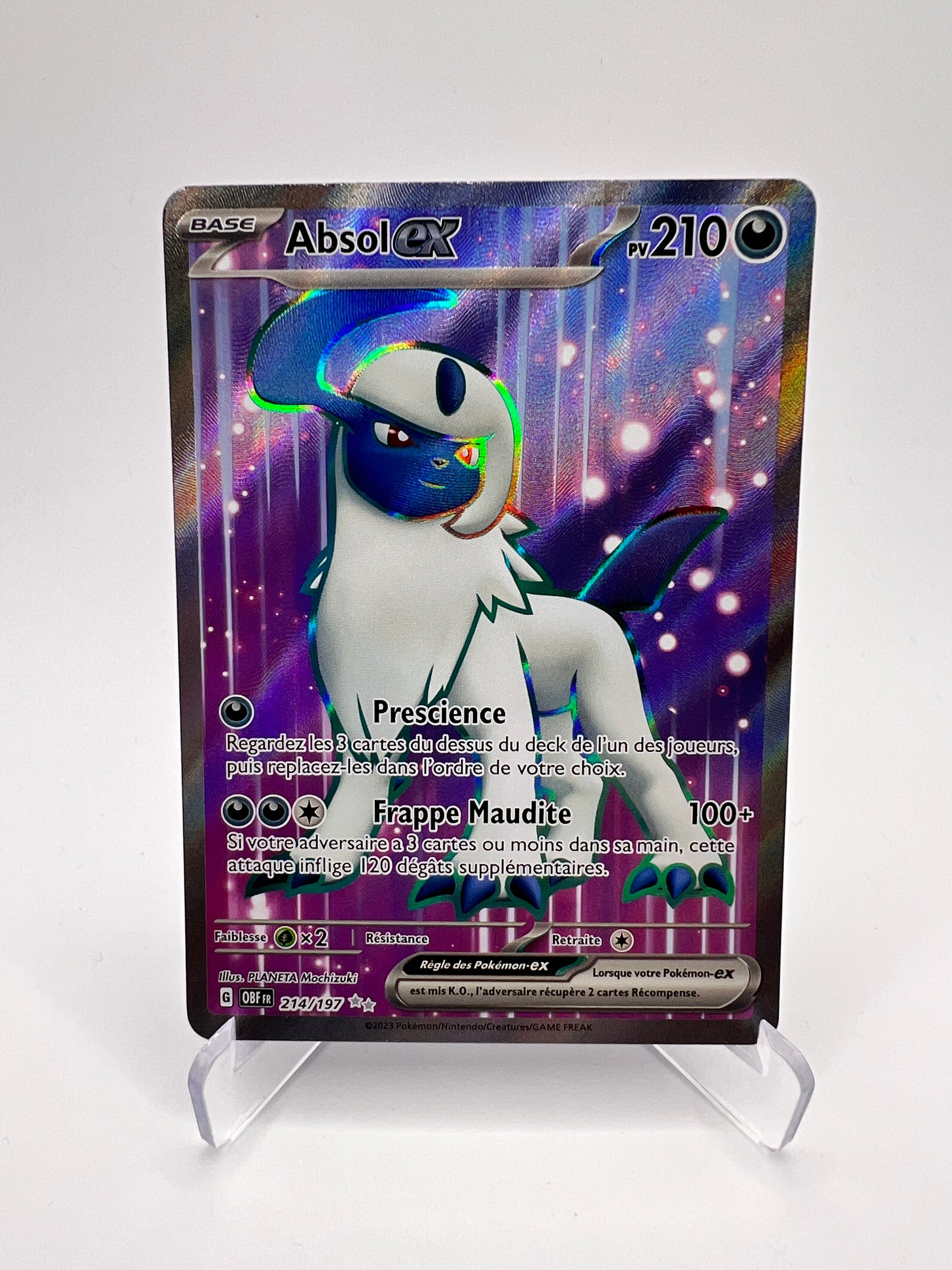 Absol ex 214/197 - Flammes Obsidiennes