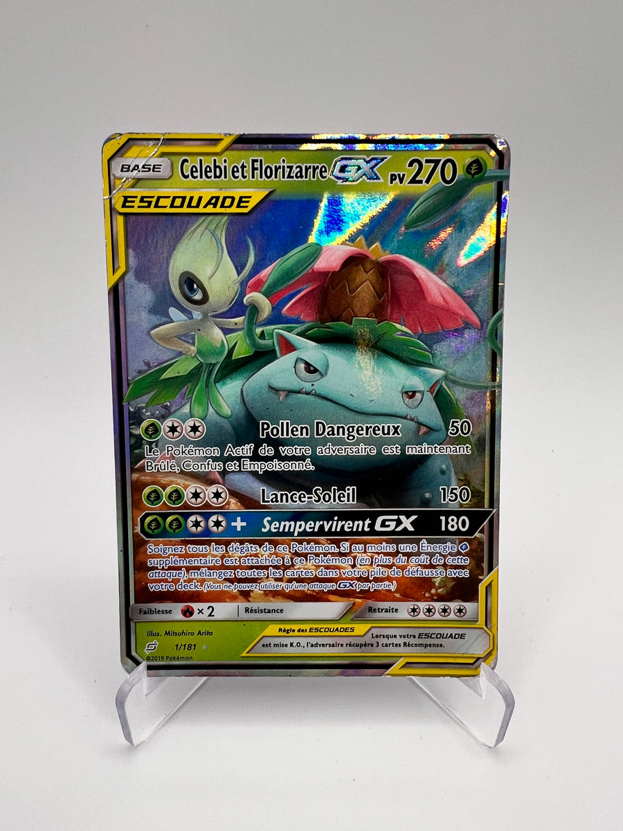 Celebi et Florizarre GX 1/181