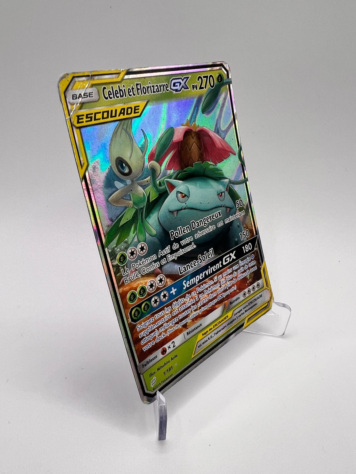 Celebi et Florizarre GX 1/181