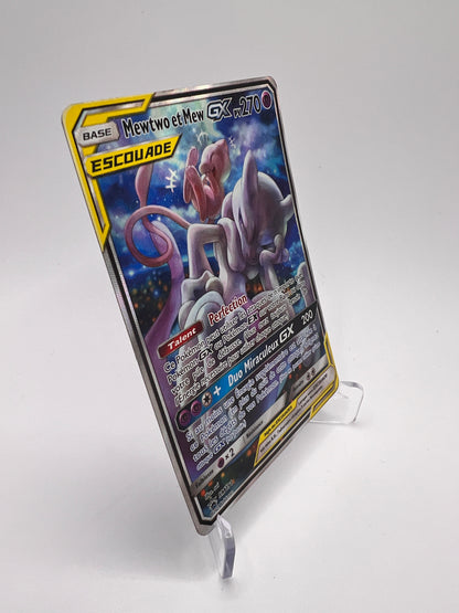 Mewtwo et Mew GX SM191 - Promos Black Star Soleil Lune
