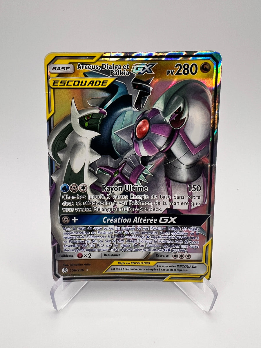 Arceus, Dialga et Palkia GX 156/236