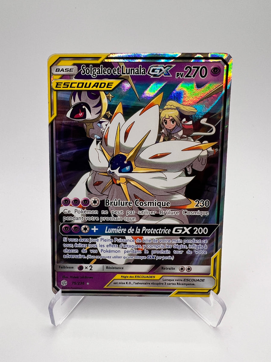 Solgaleo et Lunala GX 75/236