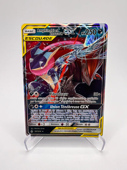 Amphinobi et Zoroark GX 107/214