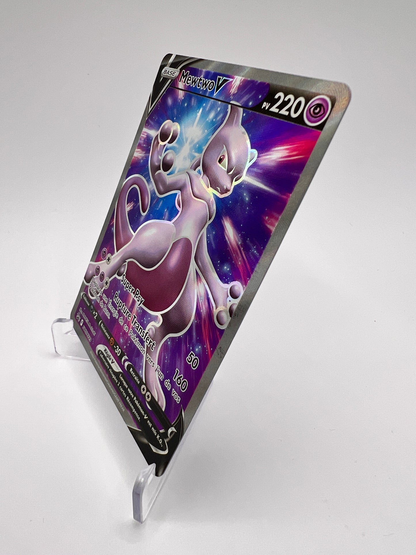 Mewtwo V SWSH229 - Black Star – Black Star – Carte Pokémon Promo