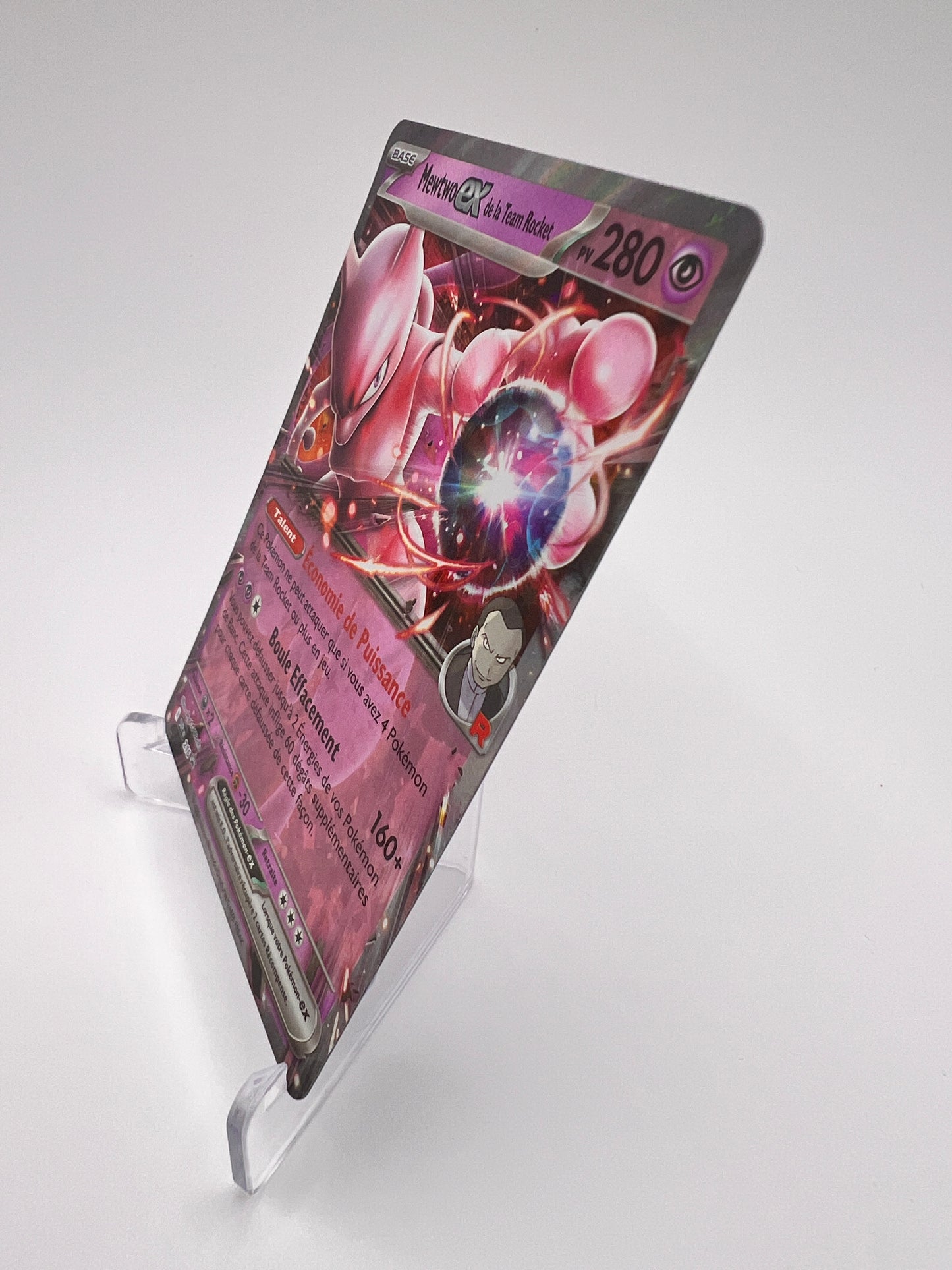 Mewtwo Ex de la Team Rocket SVP 216