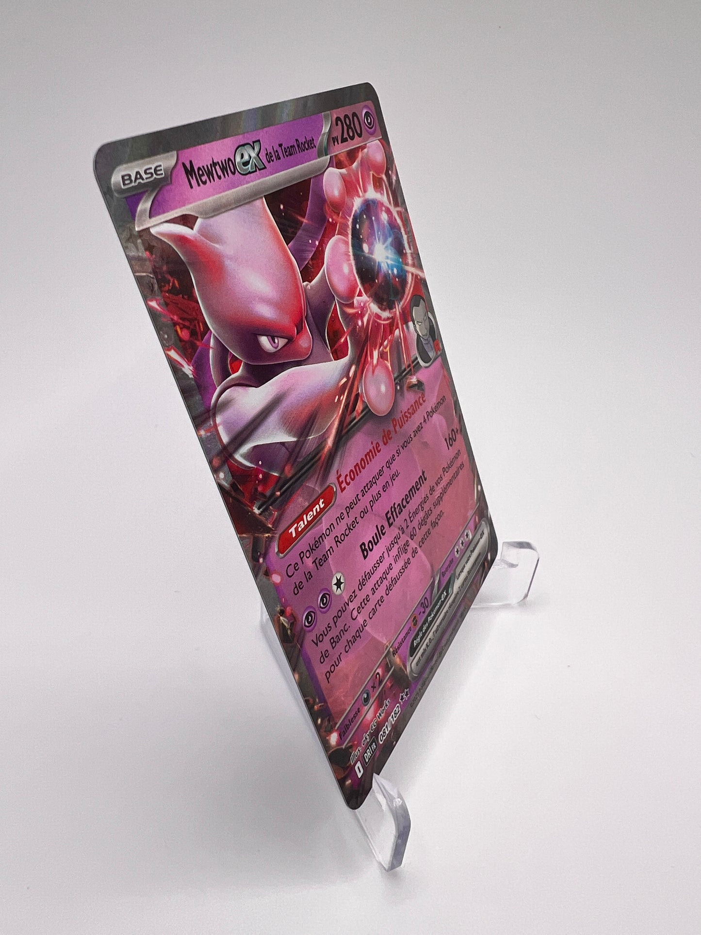 Mewtwo Ex de la Team Rocket 081/182