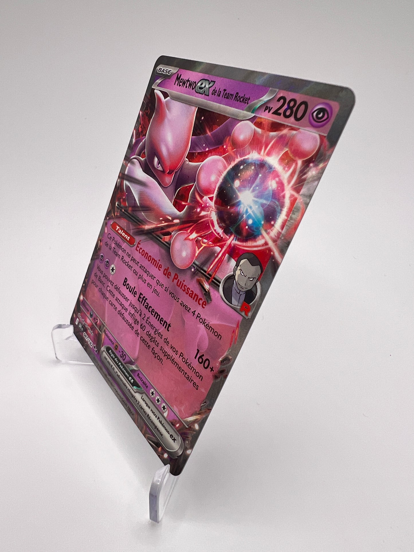 Mewtwo Ex de la Team Rocket 081/182
