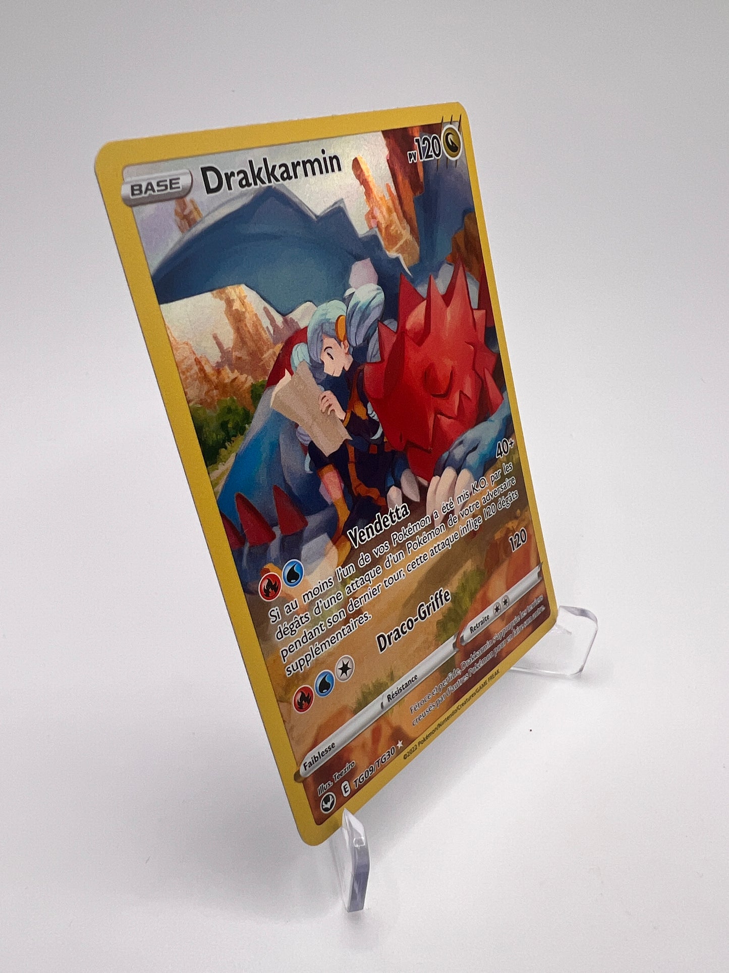 Drakkarmin TG09/TG30 - Tempete Argentee – Tempete Argentee – Carte Pokémon Trainer Gallery